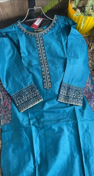 Pakistani Original Hayat's Stitched Cotton 2pcs_ Pakistani Original Hayat's Stitched Cotton 2pcs